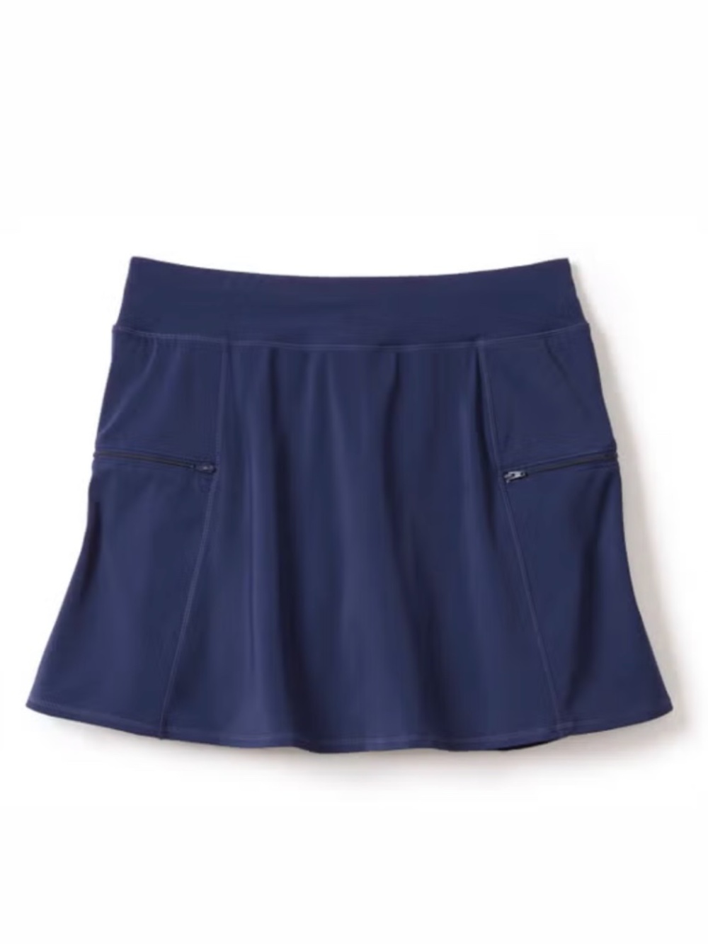 Swim 365 Swimsuits for All - Zip Pocket Swim Blue Skort Skirt Zip Pockets - 20